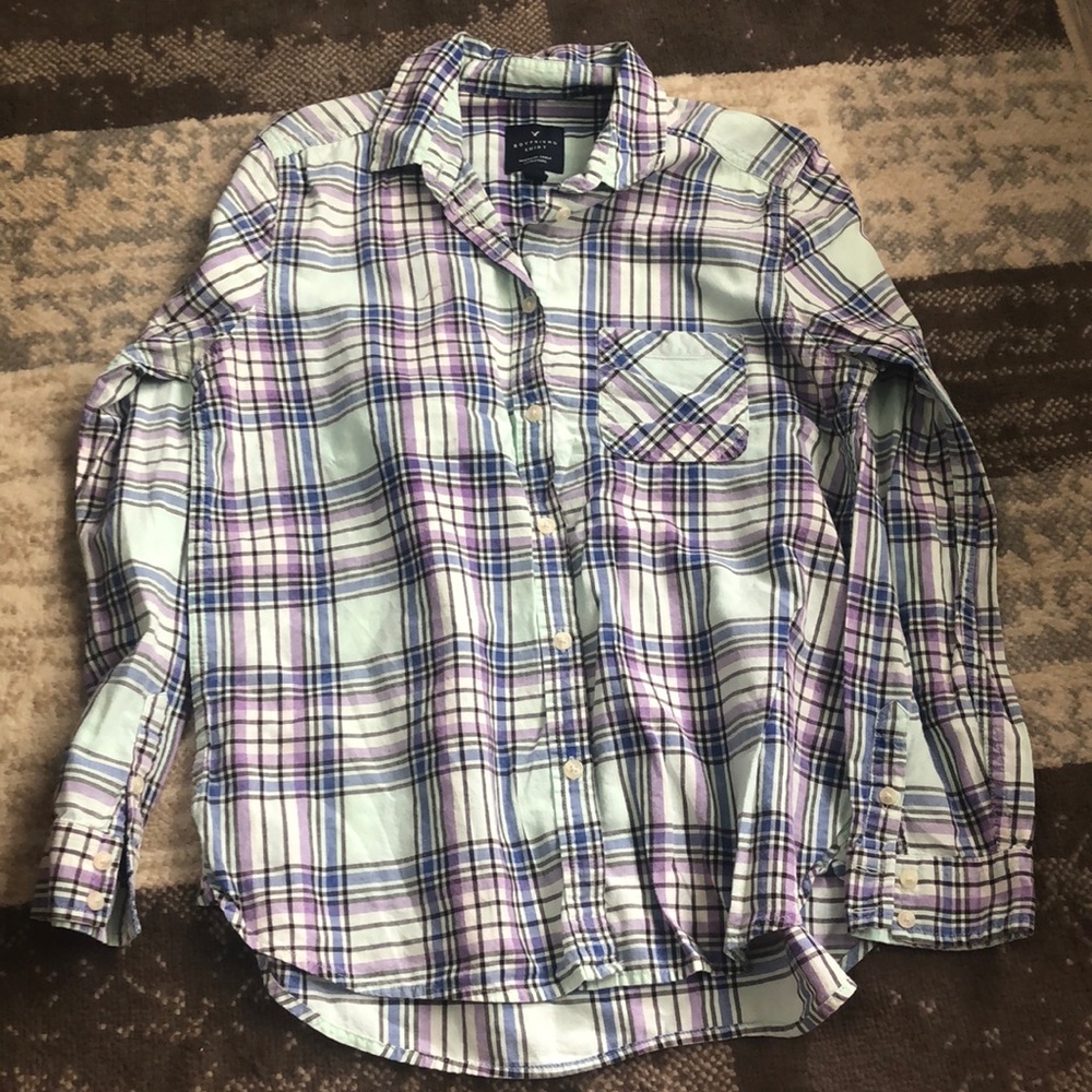 Pastel button down